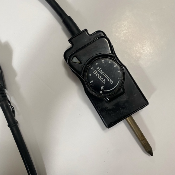 Adjustable temperature control cord Hamilton Beach - Picture 2 of 3